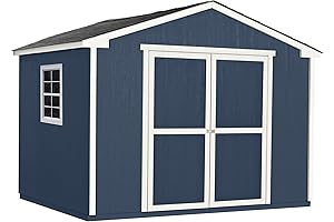 Handy Home Products Charleston Value Gable 10x8 Do-It-Yourself Home Shed