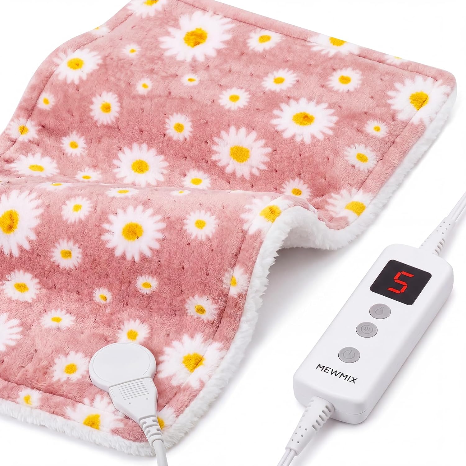 Electric Heating Pad for Back Period Cramp Neck Shoulder Pain Relief 12x24