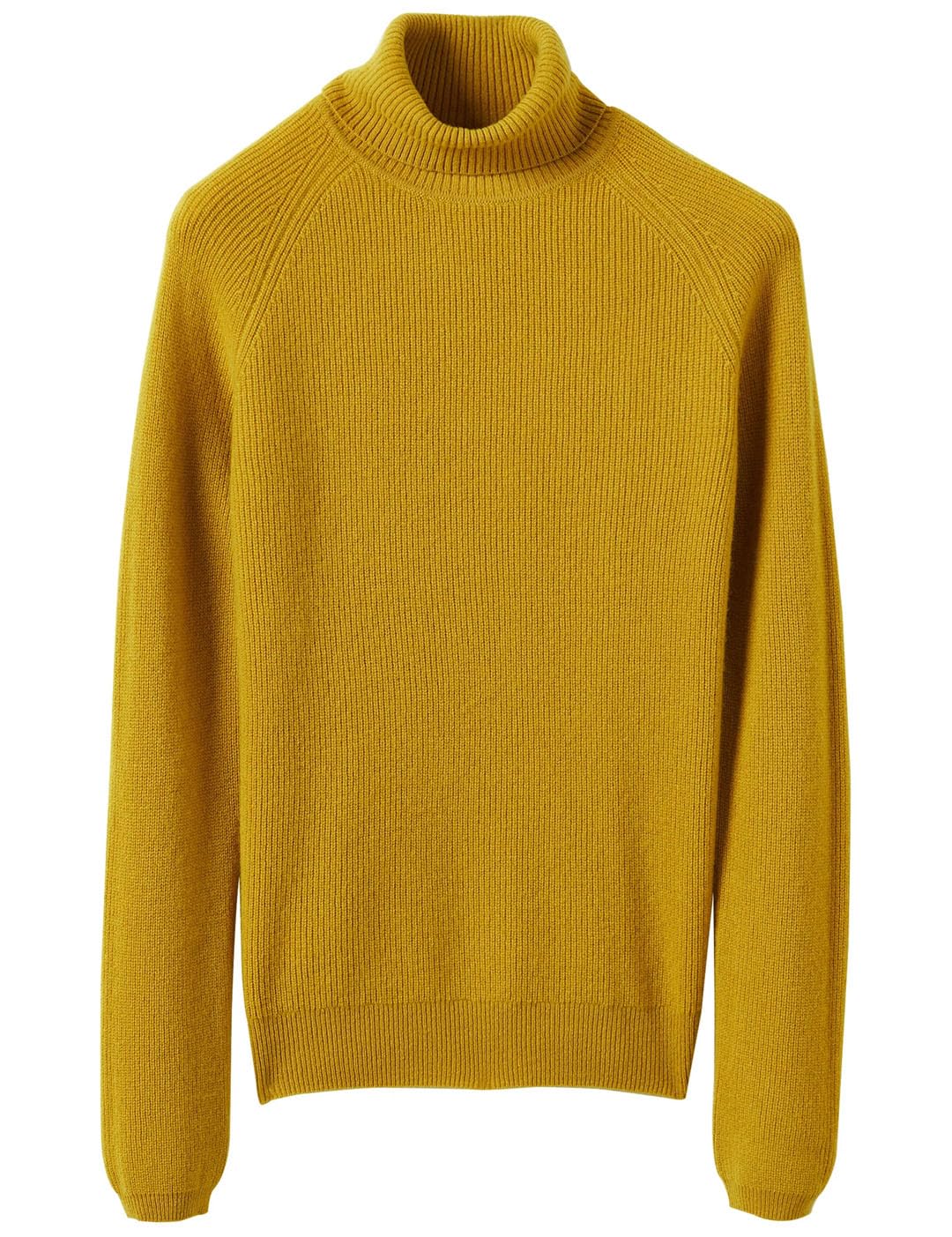 Maglione da donna a collo alto, in lana, per autunno e inverno, a maniche lunghe, lavorato a maglia