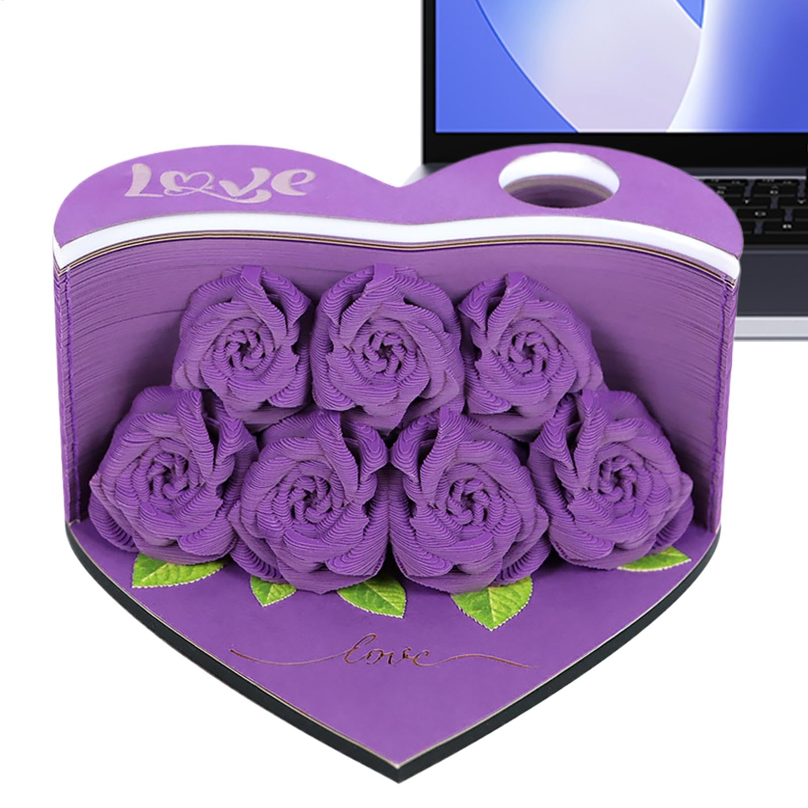 Bloc Mémo 3D 156 Feuilles Papier Non Adhésif Forme Loisirs Créatifs