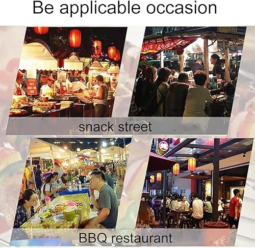 Miniatura 2 de Portable Smokeless BBQ Grill Kebab Machine, 1800W Electric BBQ, Stainless Steel Barbecue Grill, Nonstick Coating, Temperature Control for Indoor