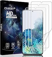 Vista 9 de 3 Pack Screen Protector for Samsung Galaxy S10 [Not Glass], Support Fingerprint Flexible TPU Film, Touch Sensitive, Anti-Scratch, Full Coverage
