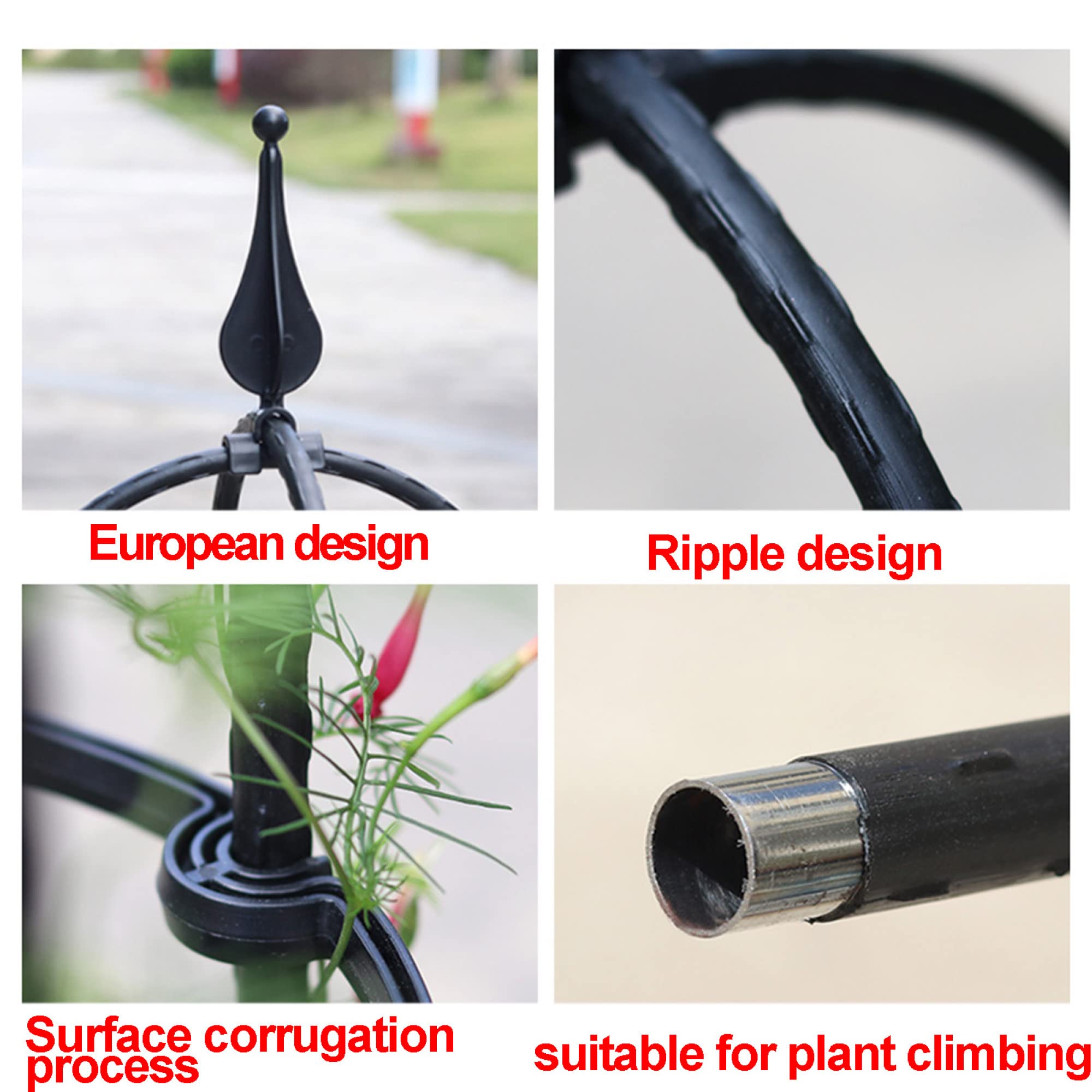 Tour Obélisque Treillis de Jardin Support pour Plantes grimpantes Support de Fleurs Cages pour Tour Obélisque Treillis de Jardin Support pour Plantes grimpantes Support de Fleurs Cages pour