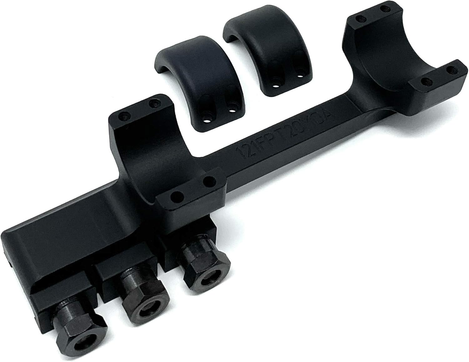 DNZ Freedom Reaper Forward Picantinny Rail (Black, 1 inch)