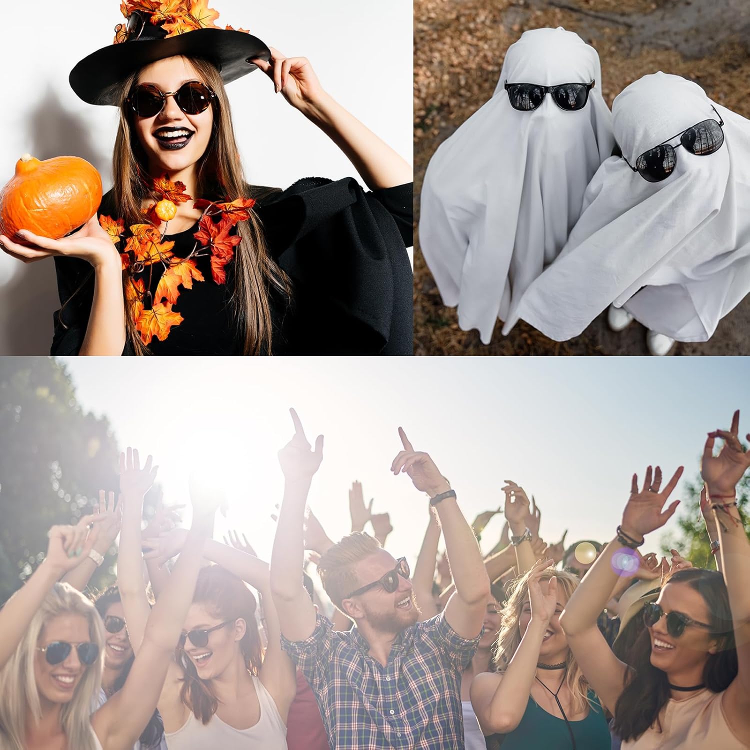 36/100 Pack Black Party Sunglasses with UV Protection for Party Favors, Beach, Weddings, Group Events - Image 6