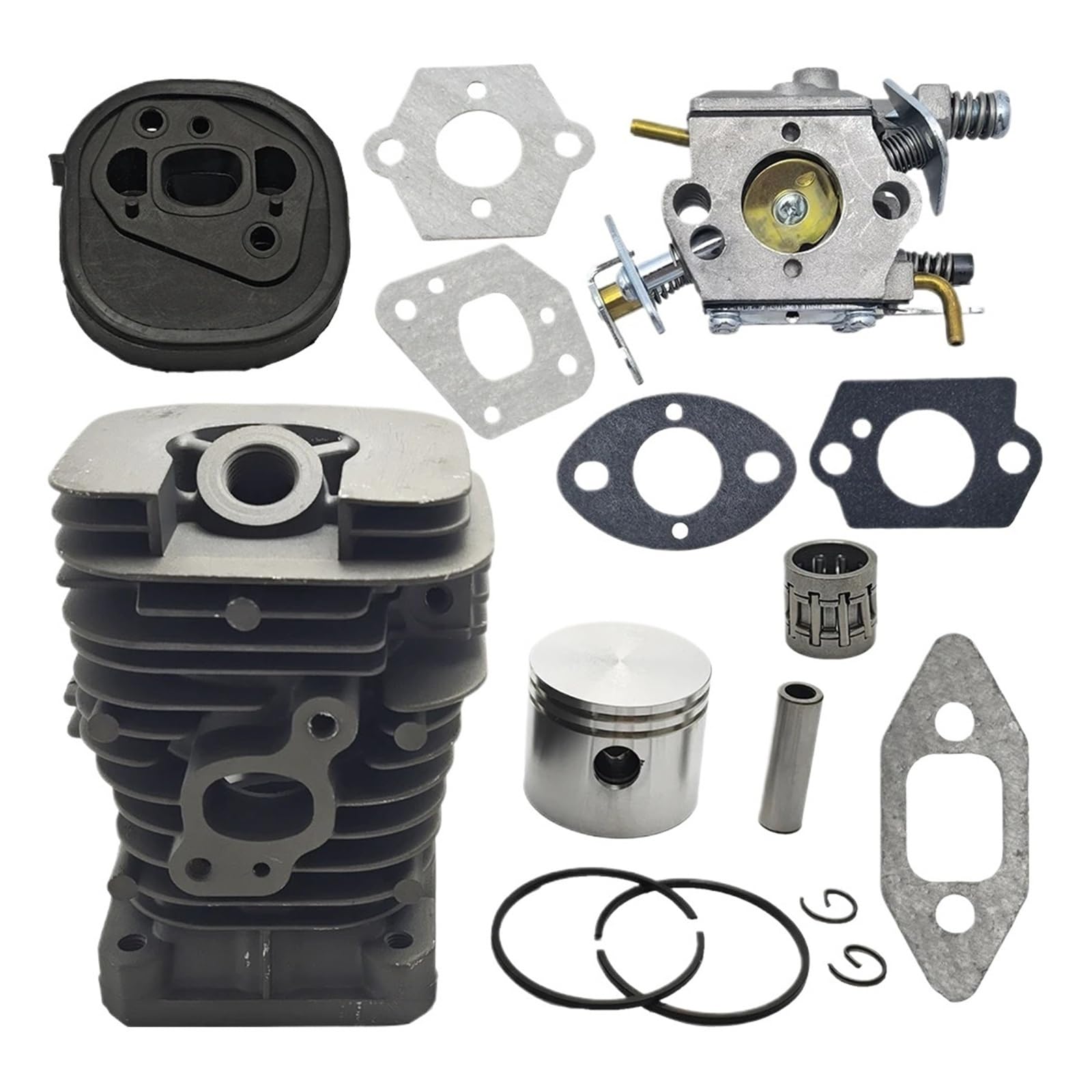 Kit pistón cilíndrico 41mm con juntas para Partner 351