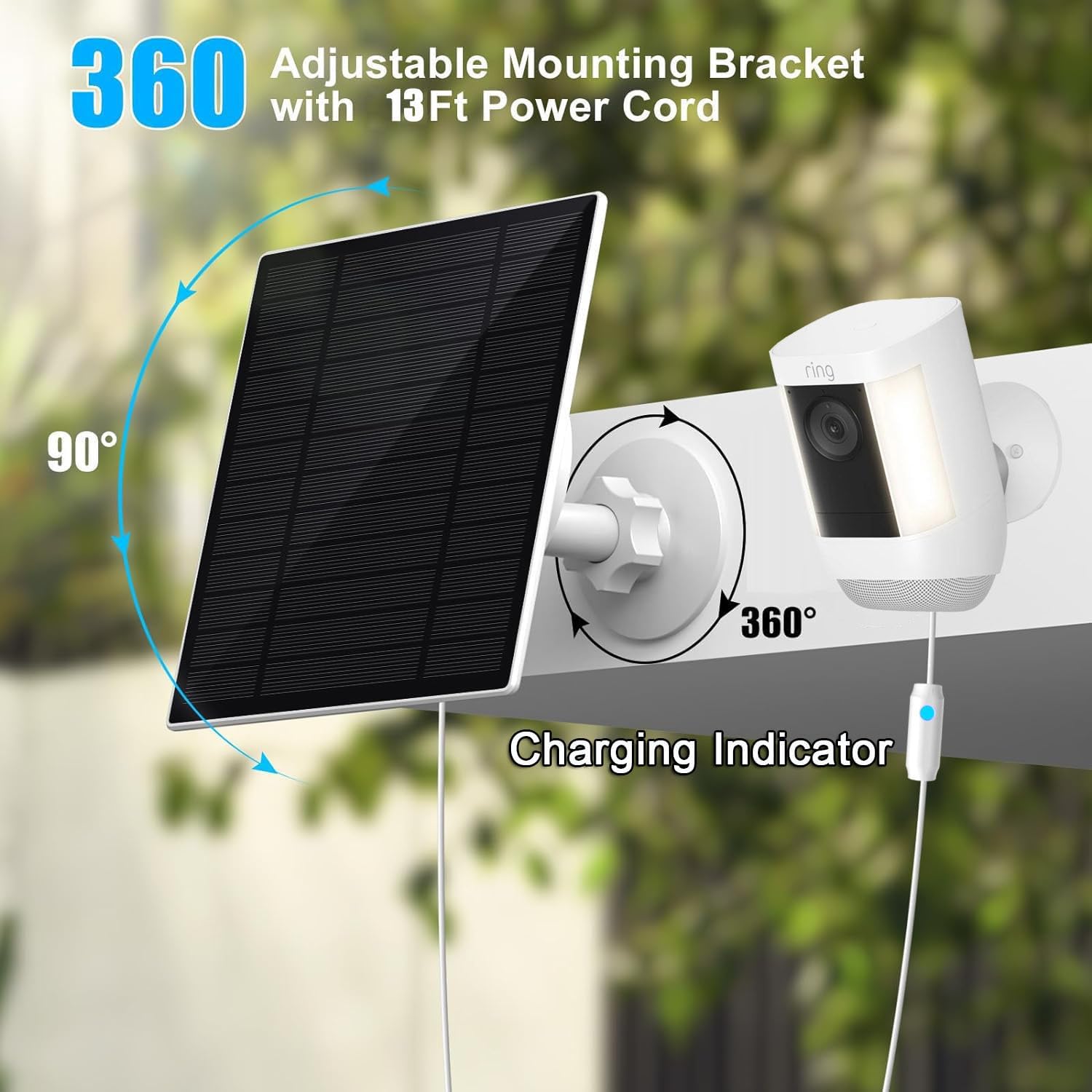Amazon.com : 4pack 6w Solar Panel with Charging Alert Breathing