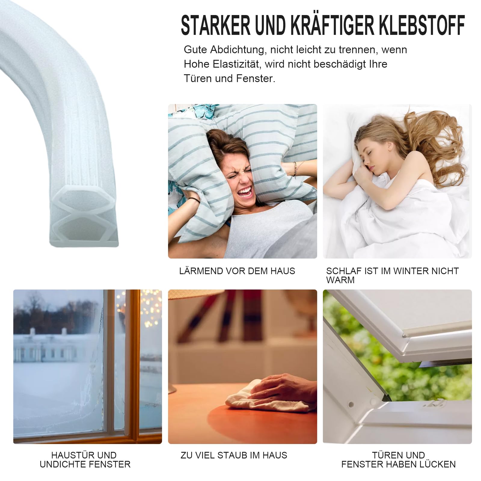 Nastro Autoadesivo In Schiuma, 12mm(Larghezza) X 10mm(Spessore - Foto 7