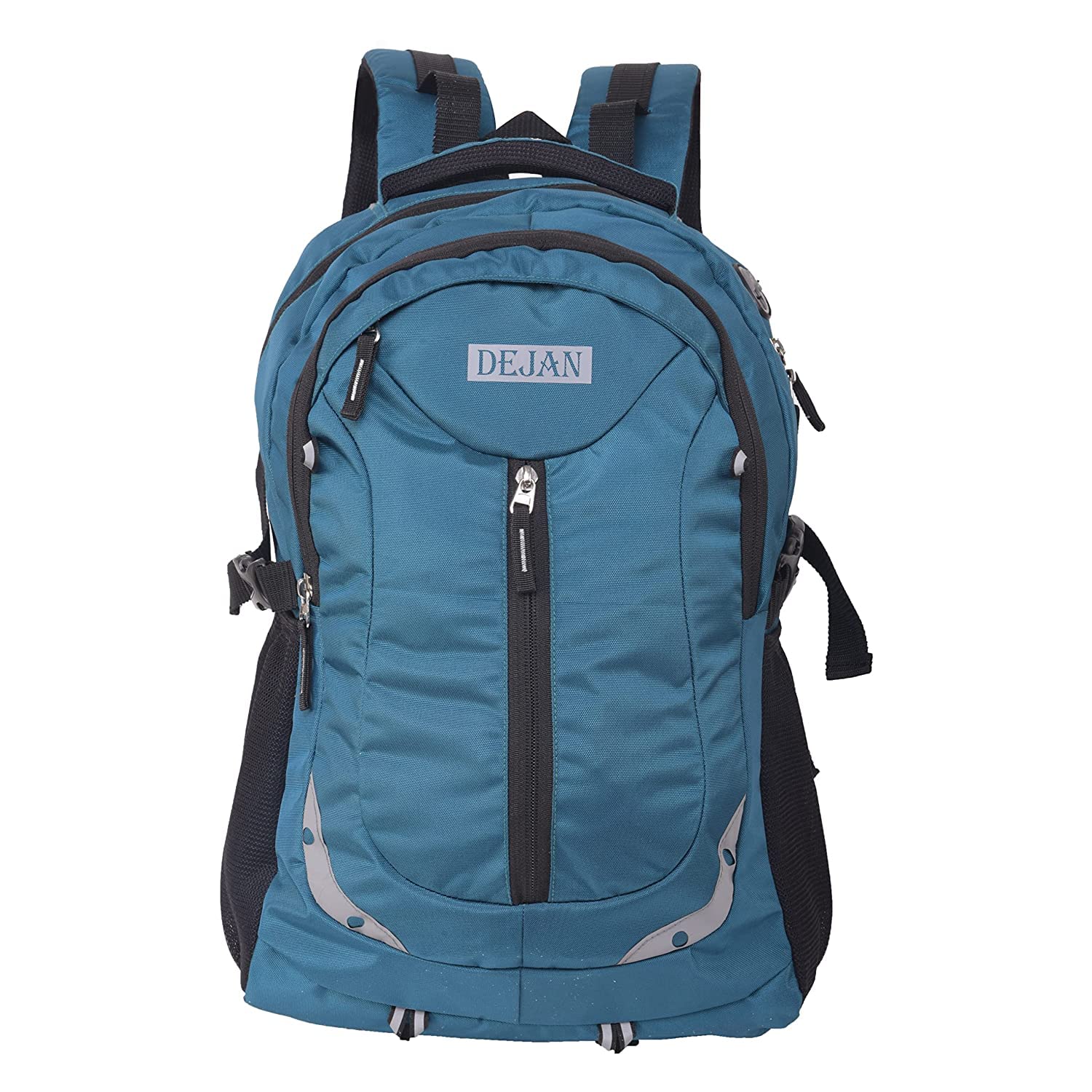 Dejan Trendy Medium 32 L Laptop Backpack High end Quality with Rain Cover (Airport Blue) (B0B3XZC36W) Amazon Price History, Amazon Price Tracker