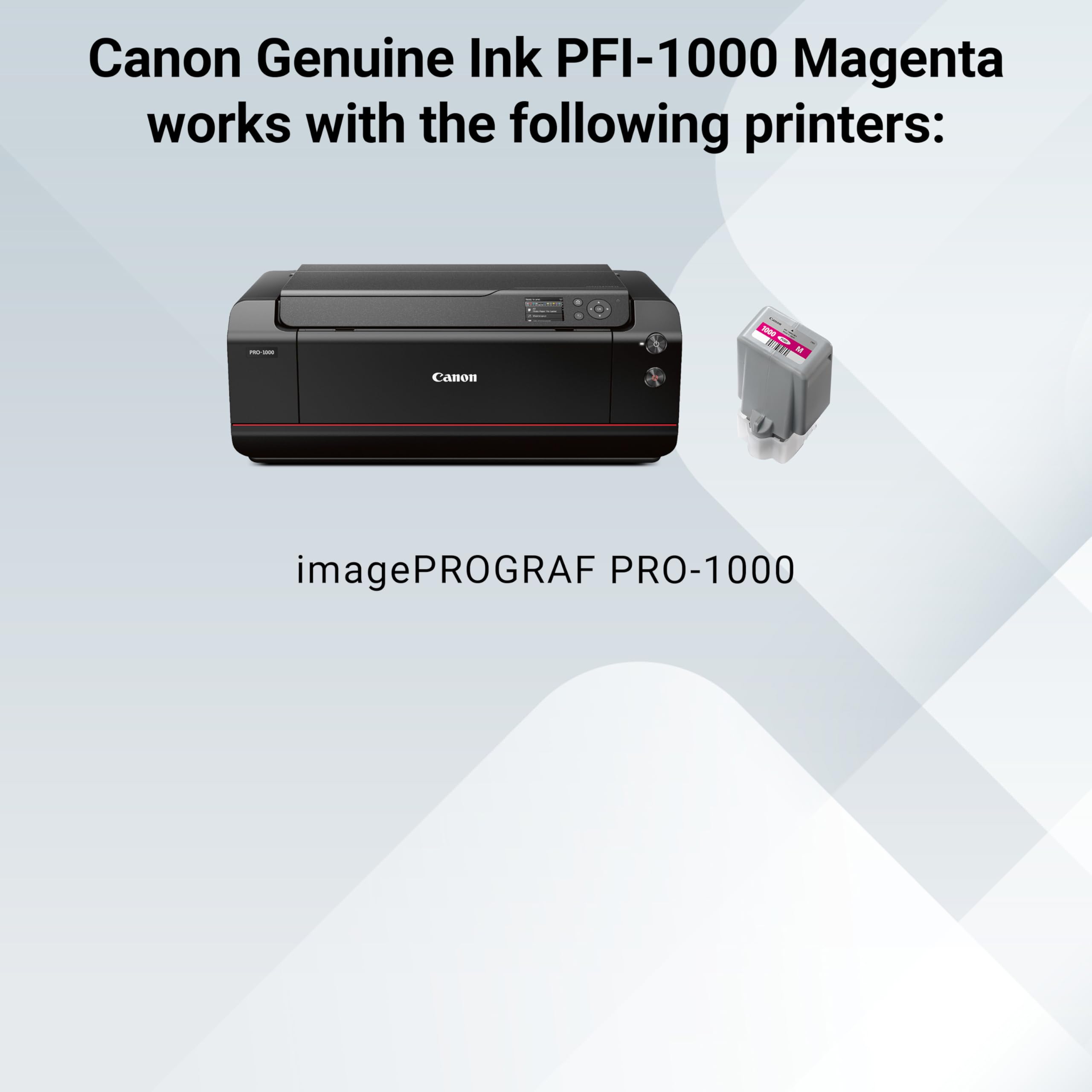 Amazon.co.jp: Canon PFI-1000 純正マゼンタインクタンク ImagePROGRAF 