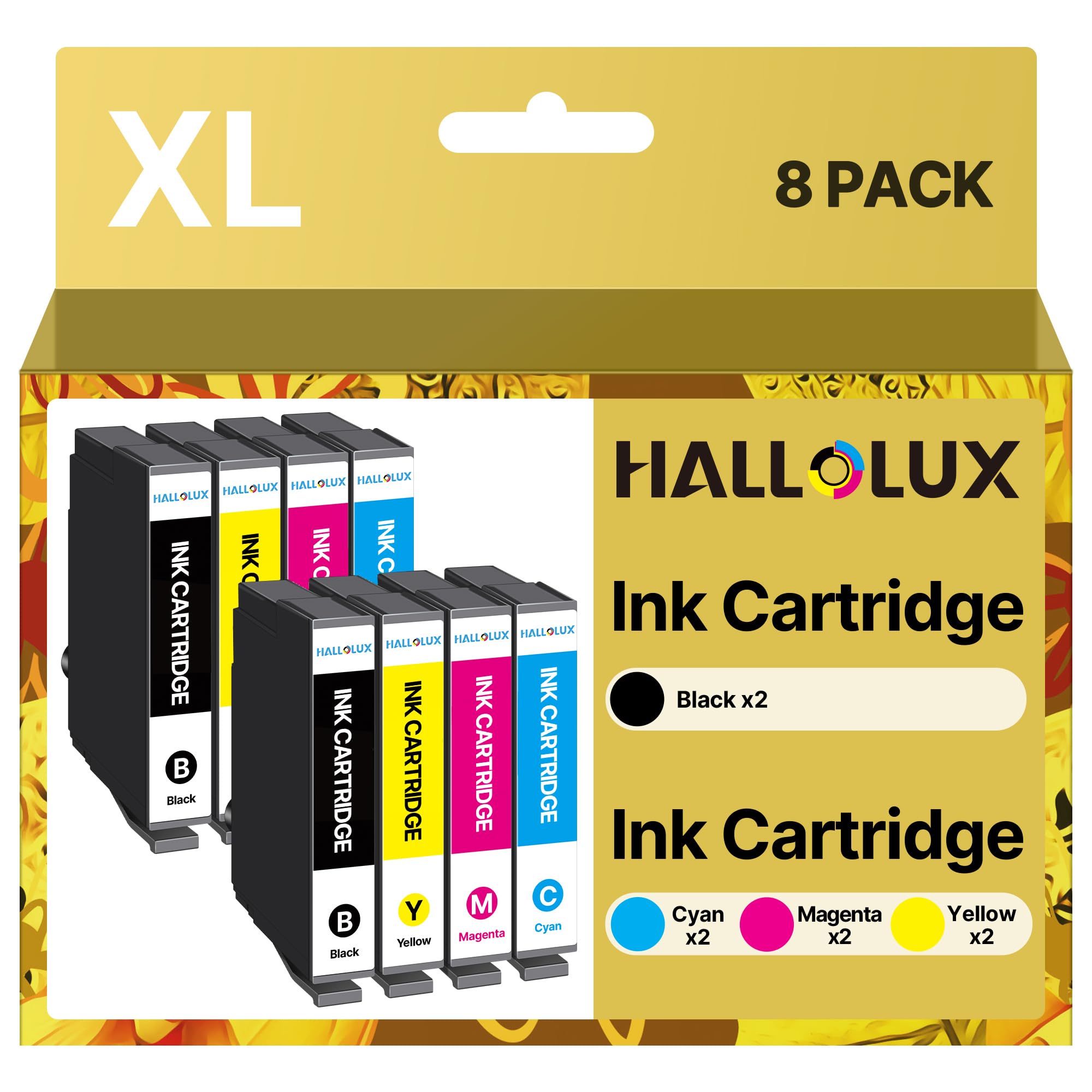 XP 2205 Druckerpatronen Kompatibel für 604XL Patronen Kompatibel für 604 XL | für Epson XP 3200 Druckerpatronen für XP 2205 Druckerpatronen für XP 3200 XP 3205 WF 2930 WF2935 WF2910 (8er-Pack)