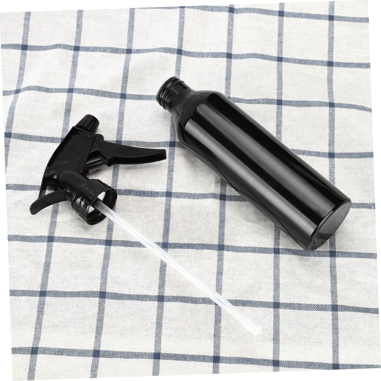 VICASKY 5 flaconi spray ricaricabili in alluminio multifunzione per cosmetici profumi e prodotti per la leggero e portatile per la casa e i viaggi, nero