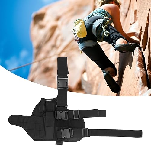 Miniatura 3 de Bolsa de pierna para hombres y mujeres, impermeable, para motocicleta, canguro, táctica, riñonera para exteriores, bolsa reflectante para piernas,