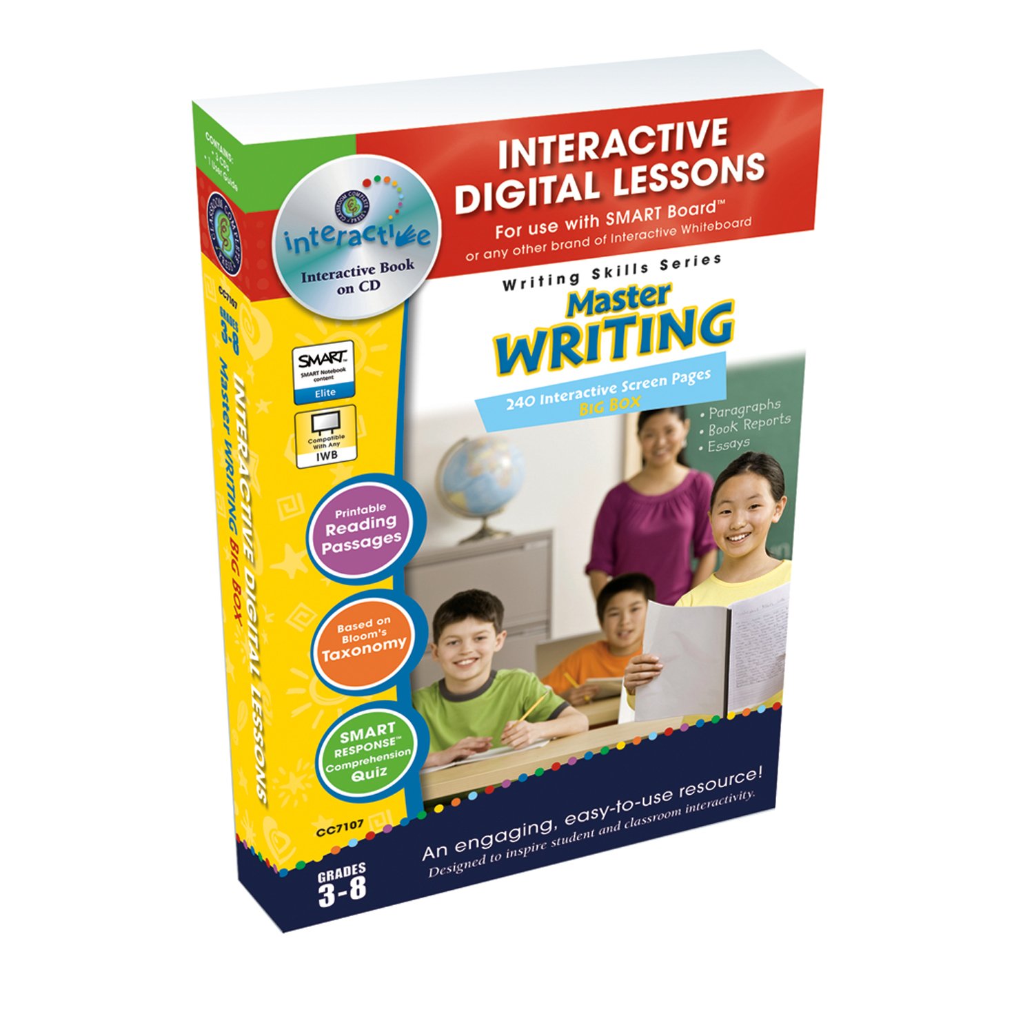 Master Writing Big Box Digital Lesson Plans (Writing Skills) 9781553195085