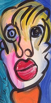 Get Custom Art - Joan Miro, My Friend - Poster Print, Famous Paintings Wall Art Decor 16x36 inch