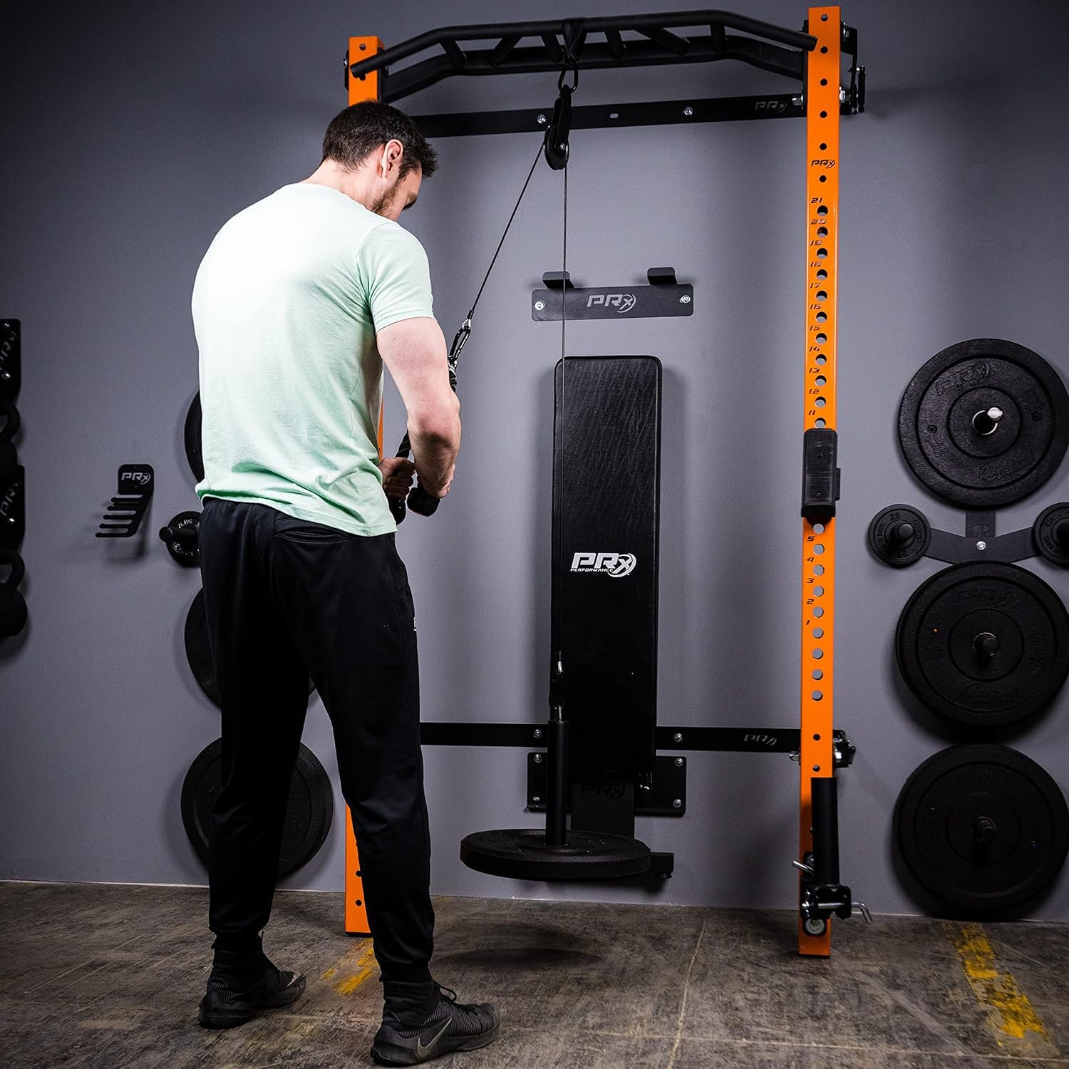 Trening siłowy ramion, tricepsów, trener przedramion, przyrząd treningowy DIY, sprzęt fitness do domu, sprzęt sportowy, koło pasowe, maszyna kablowa