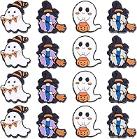 Vista 32 de 12 piezas de cuentas de silicona de animales, cuentas focales lindas, cuentas de silicona a granel para bricolaje para hacer varios artículos