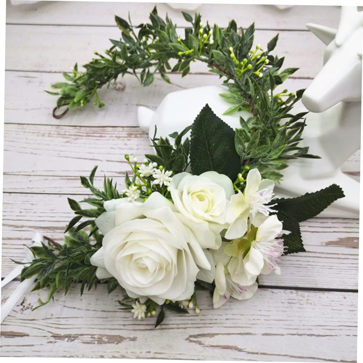 Brautkranz, Damen-Haarschmuck, Mädchen-Stirnbänder, Blumen-Stirnbänder for Damen, Stirnbänder for Mädchen, Blumen-Tiara, Hochzeit, Blumen-Haarkranz, Braut-Haarschmuck, Blumenkronen/84/637