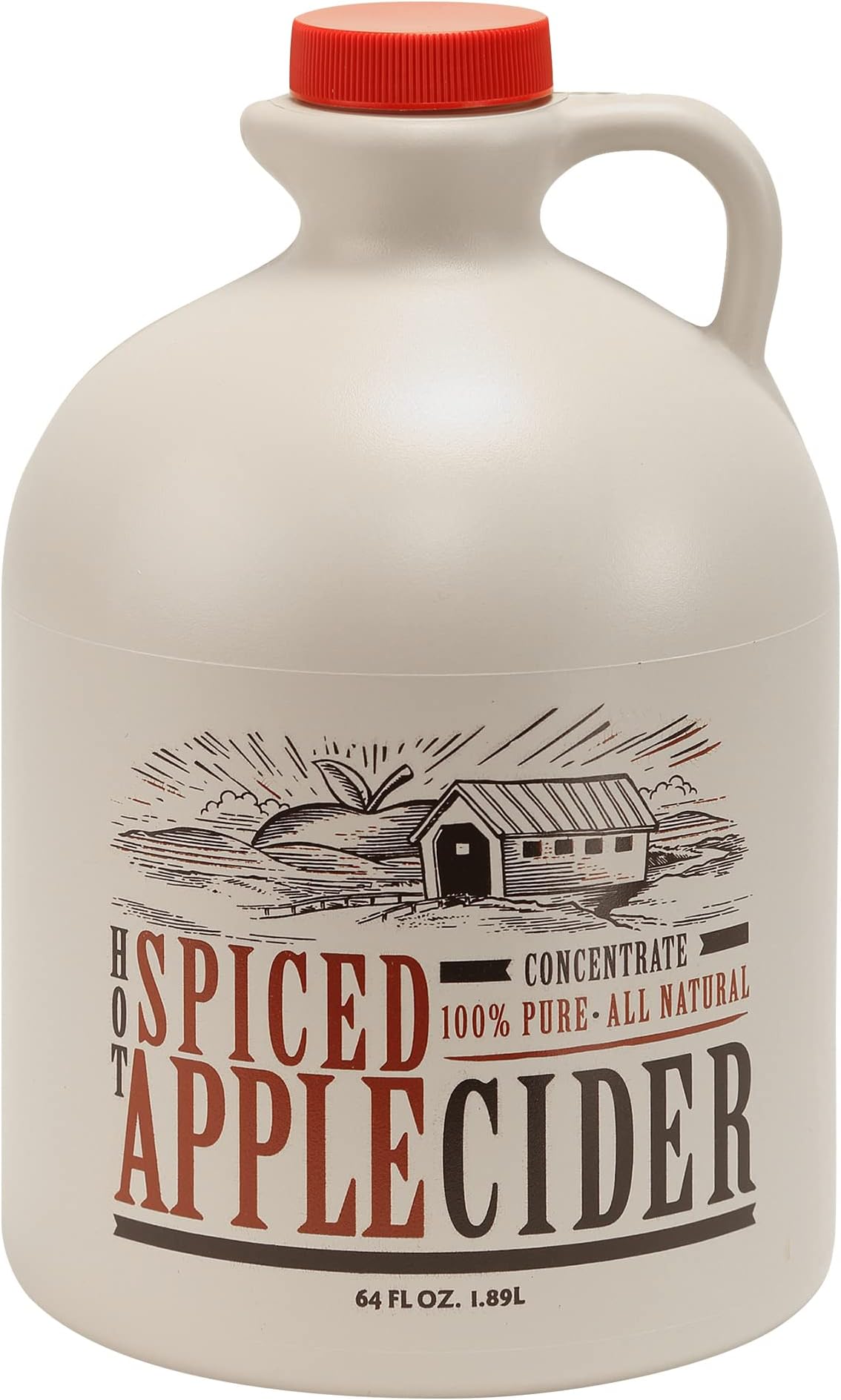 Mountain Cider Apple Cider Concentrate | Spiced Hot Apple Cider Drink | 64 fl. oz (64 servings)