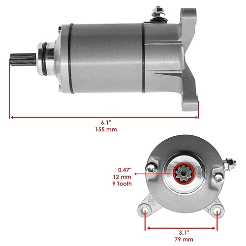 Miniatura 2 de Pieza de repuesto OEM para motor de arranque para Suzuki V-Strom DL650 2004-2009 Index-DDR965-GTF1-14721
