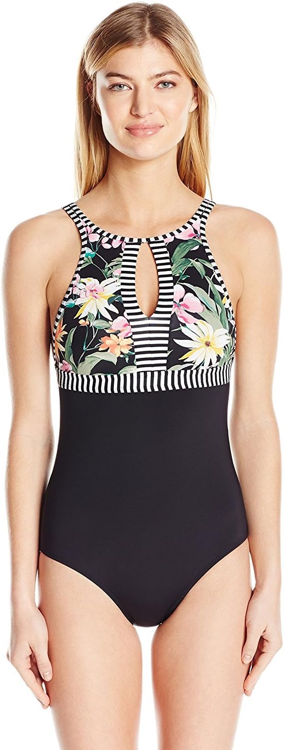 Skye Women's Olivia High-Neck One Piece Swimsuit