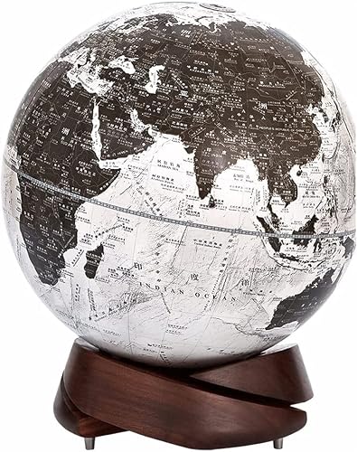 Globe, Base Globe Children's Education Adult Desktop with Bracket Chinese and English Clear Text Marking(World Globe C)