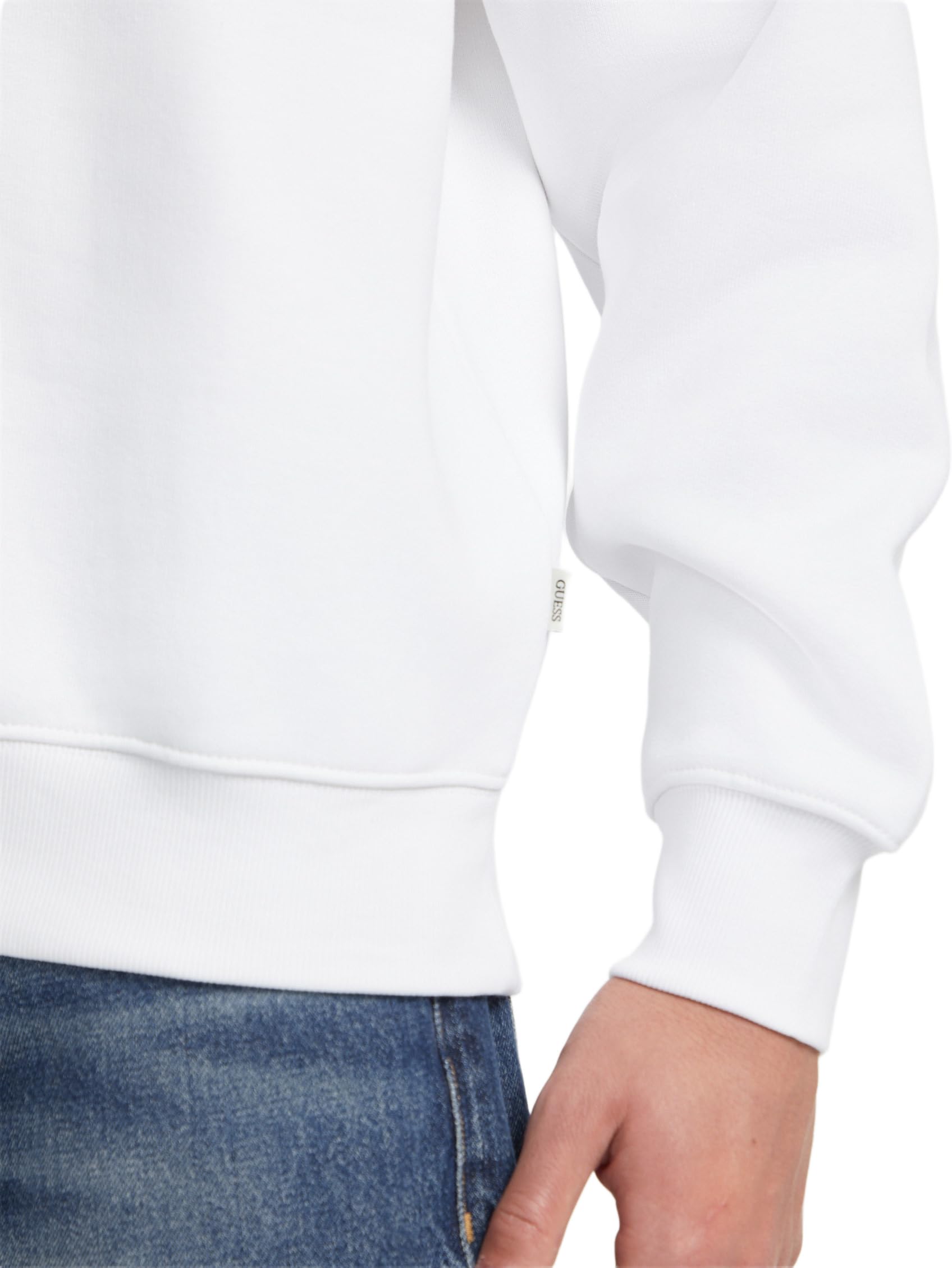 GUESS JEANS CN OS ICONIC TRIANGLE - Sudadera informal para hombre