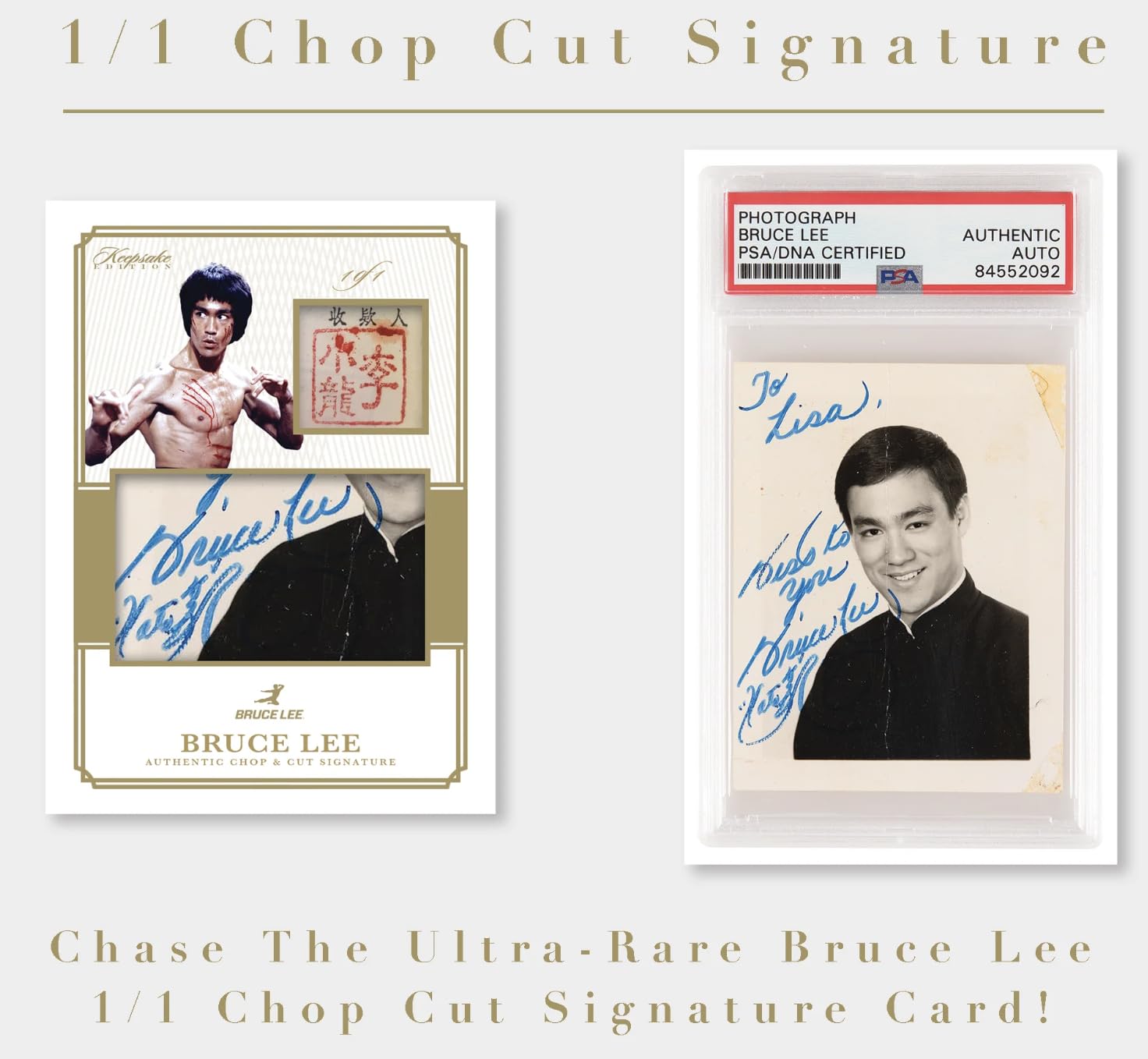 Bruce Lee 50th Anniversary Keepsake Series 2 Edition: One encased