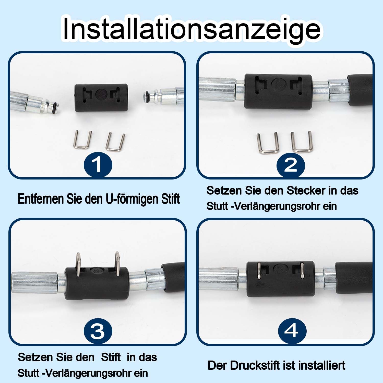 CDDCWZ Hochdruckreiniger Adapter 2er Set Für Kärcher K2-K7 - M22IG Quick Connect