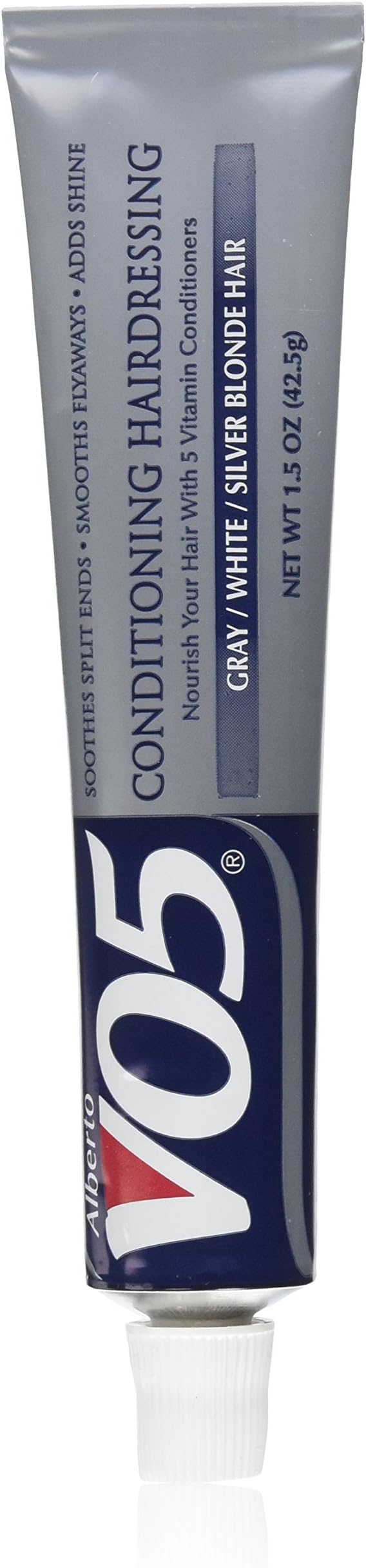 Alberto VO5 Conditioning Hairdressing, Gray/White/Silver, 1.5 Ounce