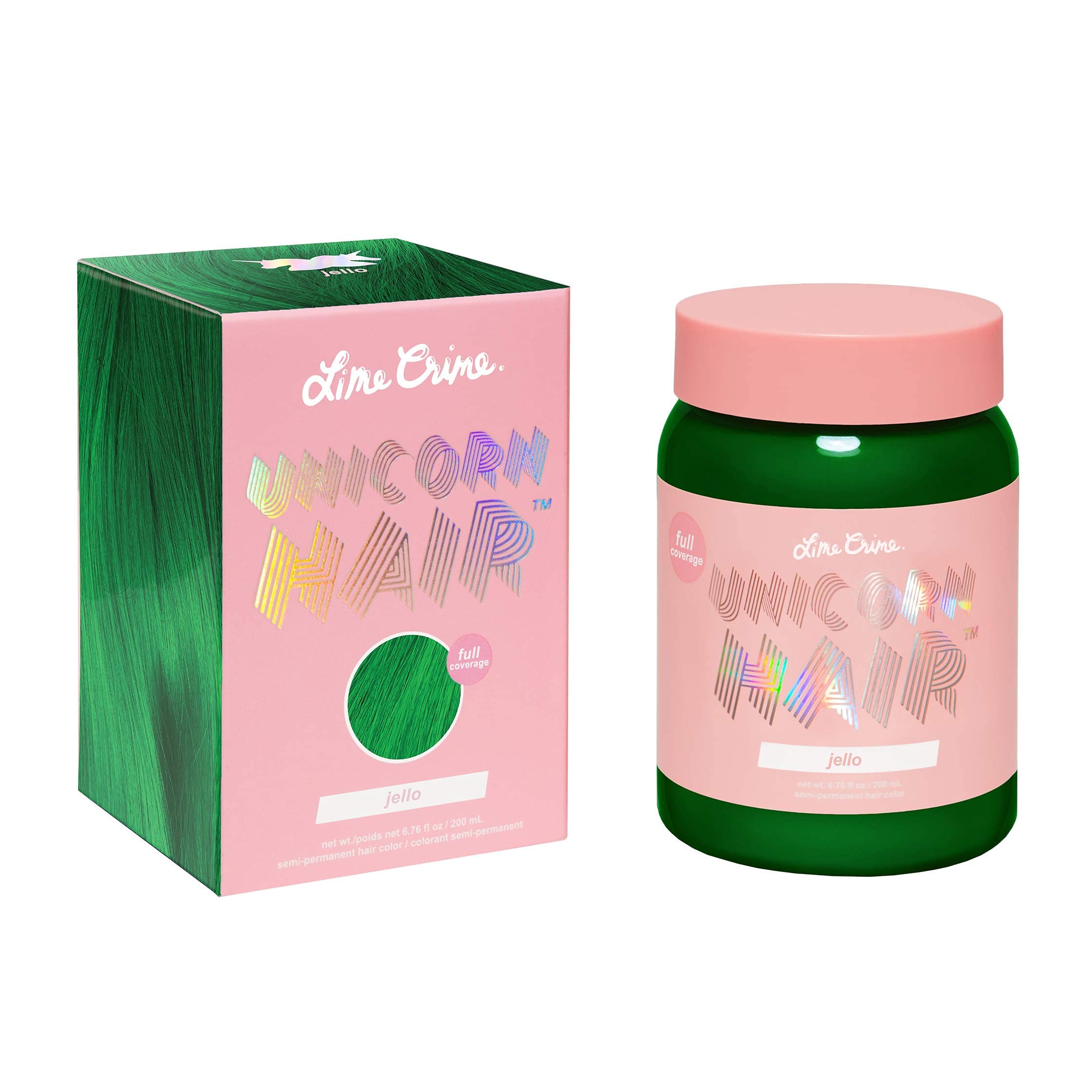 Buy Lime Crime Unicorn Hair SemiPermanent Hair Dye Jello (Emerald