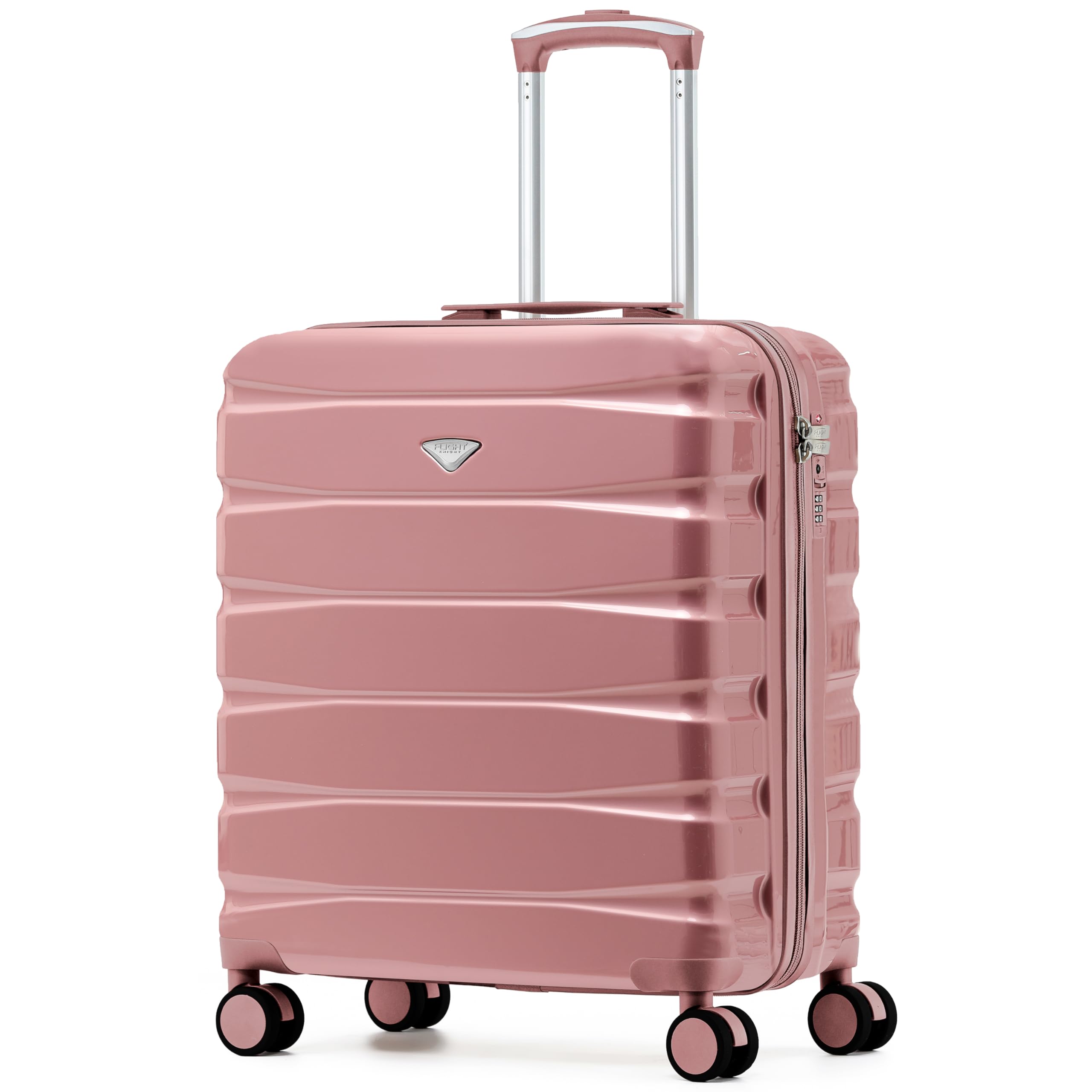Flight Knight Underseat Cabin Suitcase 45x36x20cm | Free Hand Luggage for EasyJet & Wizz Air | Lightweight ABS Hard Shell with 8 Silent-Glide Spinner Wheels | Max Space Travel Bag — view 32