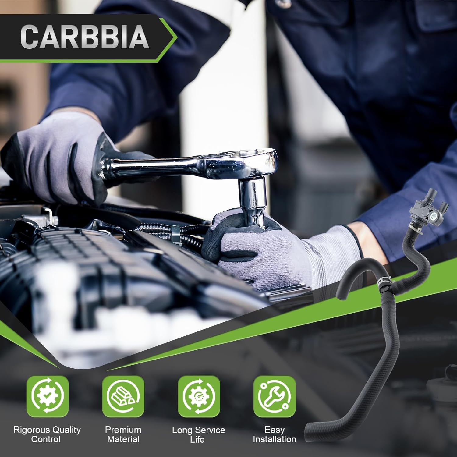 Radiator Bypass Hose Replaces 16260-F0010 Compatible with RAV4 2019-2023 Compatible with Avalon 2021 Compatible with Carmry 2018-2023 16260F0010 16260-25010 1626025010