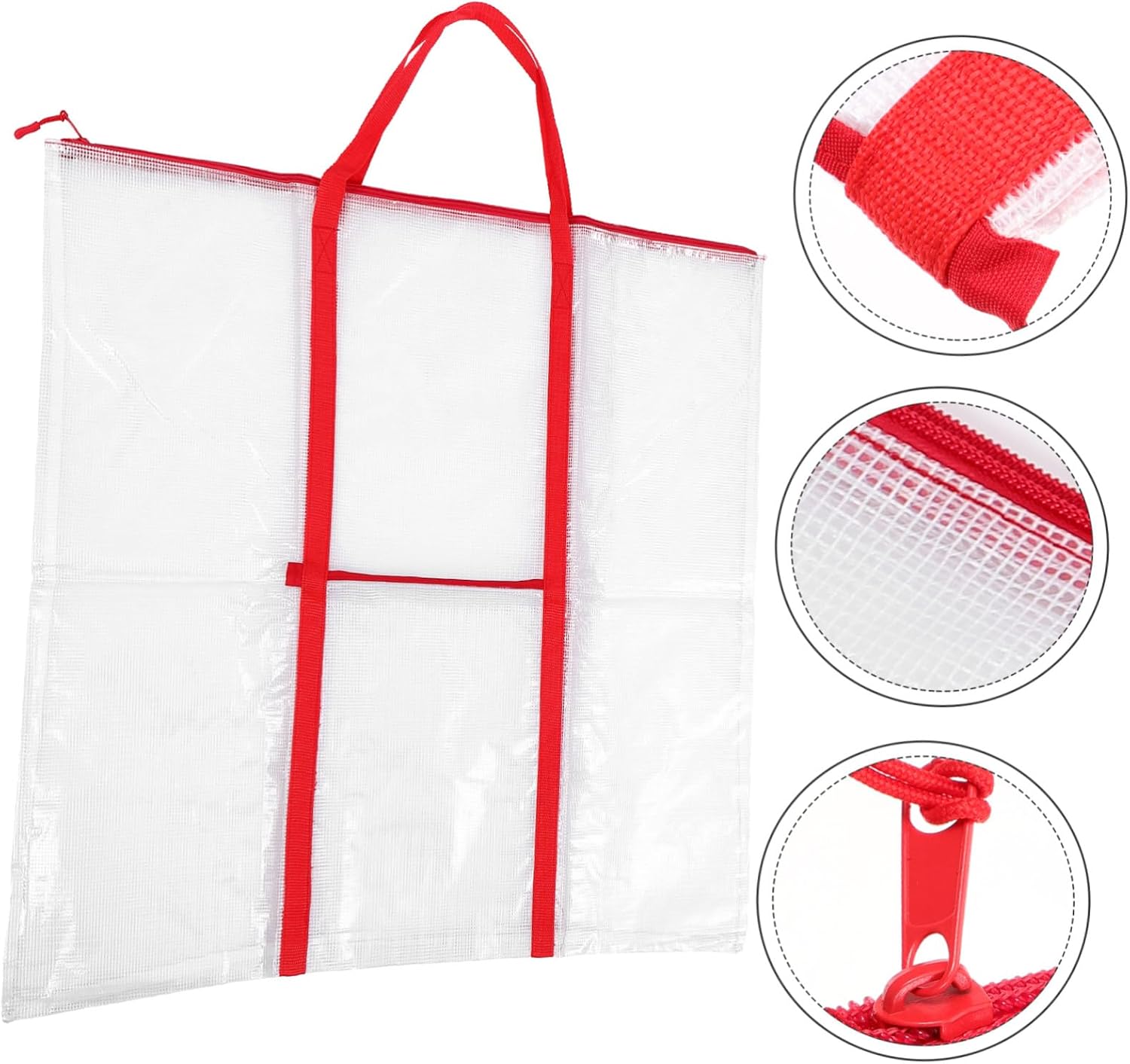 DOITOOL Art Portfolio Bag Storage Bag for Posters Bulletin Board Artwork Zippered Container with Handles for Display Materials and Outdoor Sketching