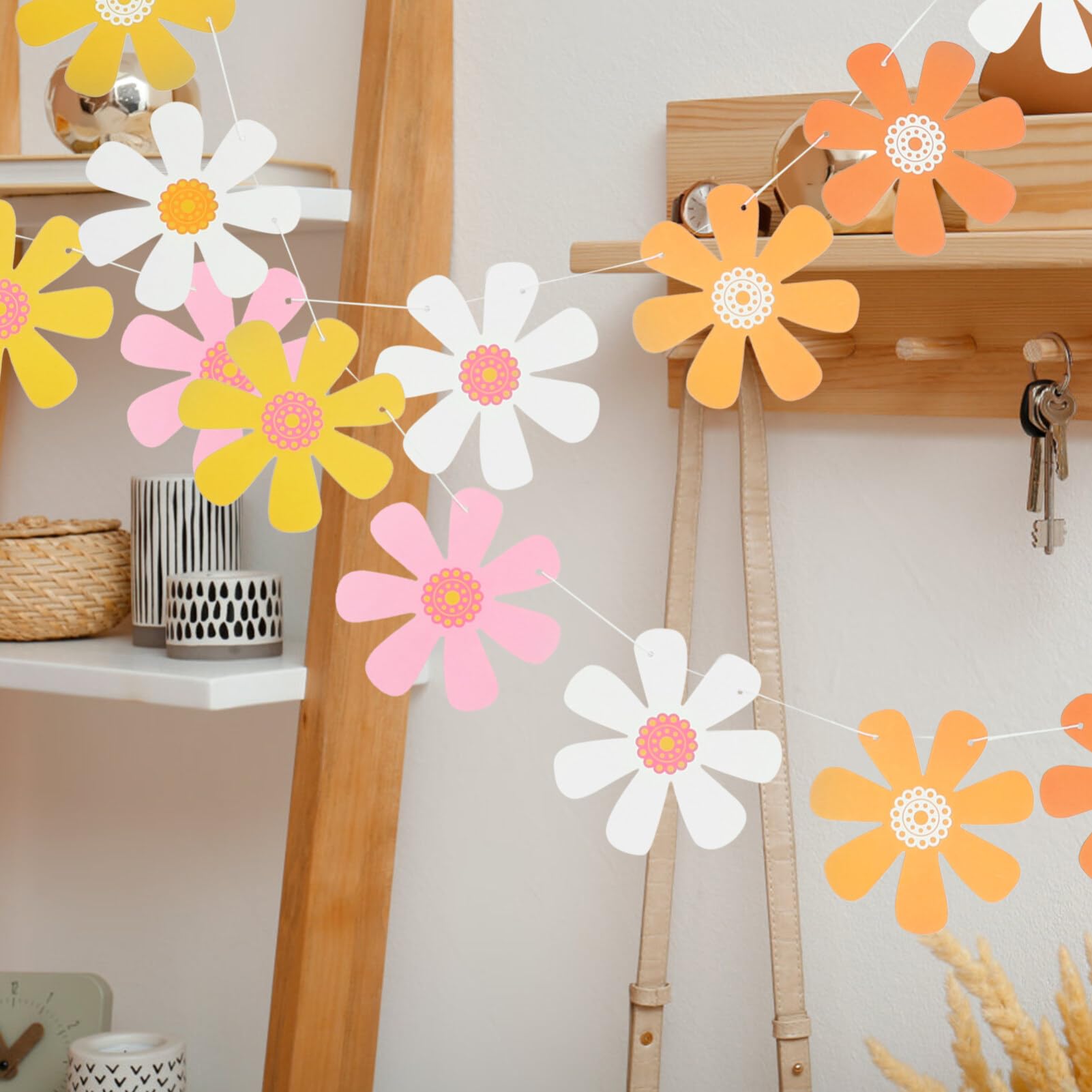 Banner Margherite Boho – Decorazioni Fai Da Te Per Feste Di Compleanno, 2 Confezioni