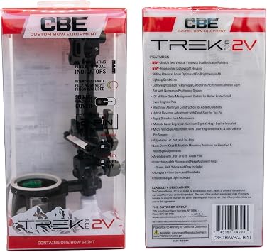 CBE Trek Pro, Vertical Pin, 2 Pin, 010, LH