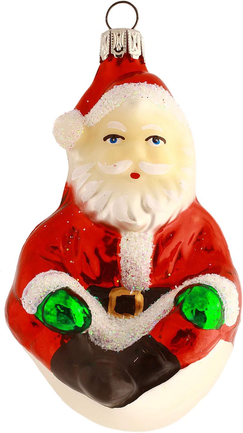 Christmas Ornament Santa Claus with Bell