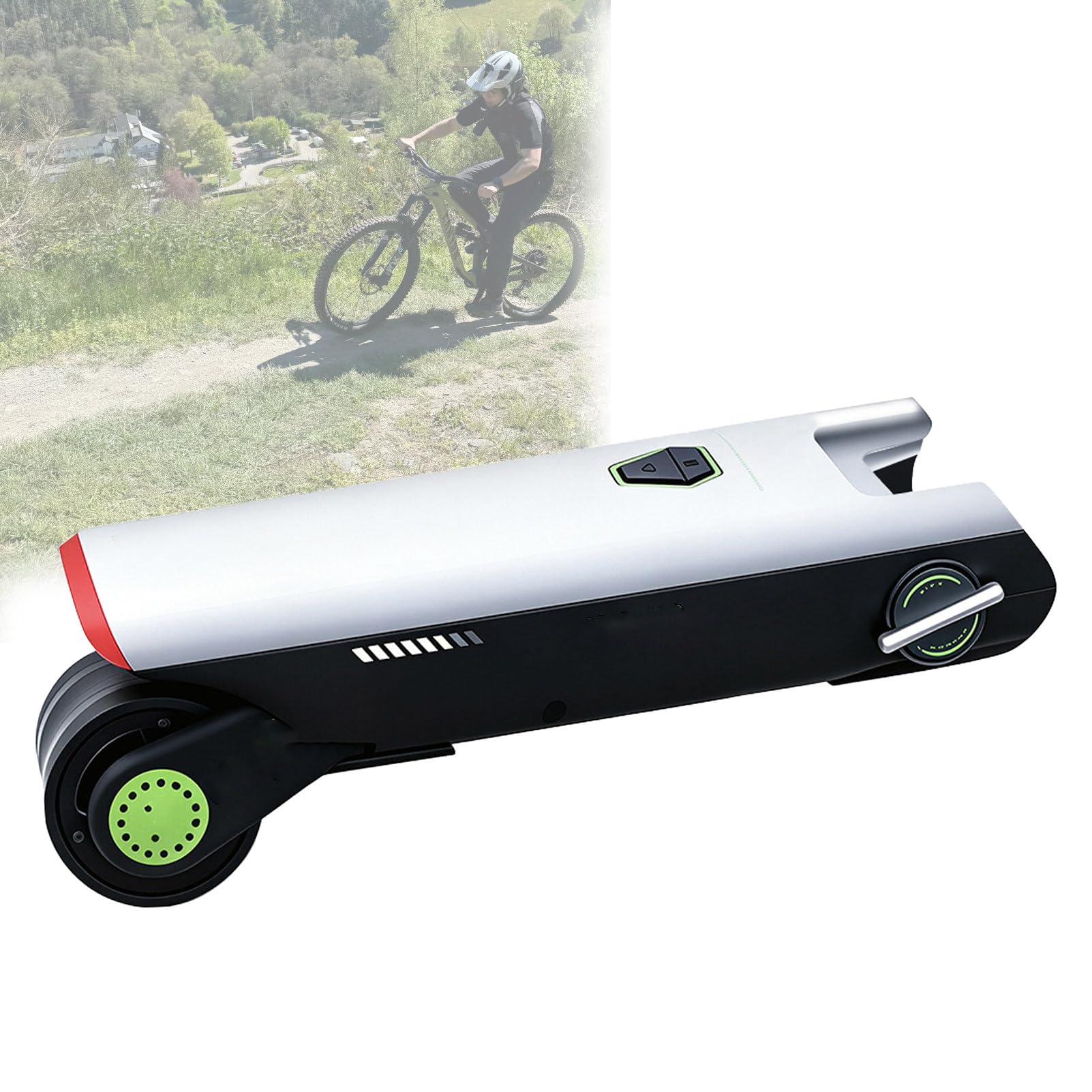 Elektrischer Fahrrad-Booster,Geschwindigkeitssteigerung FüR FahrräDer Green