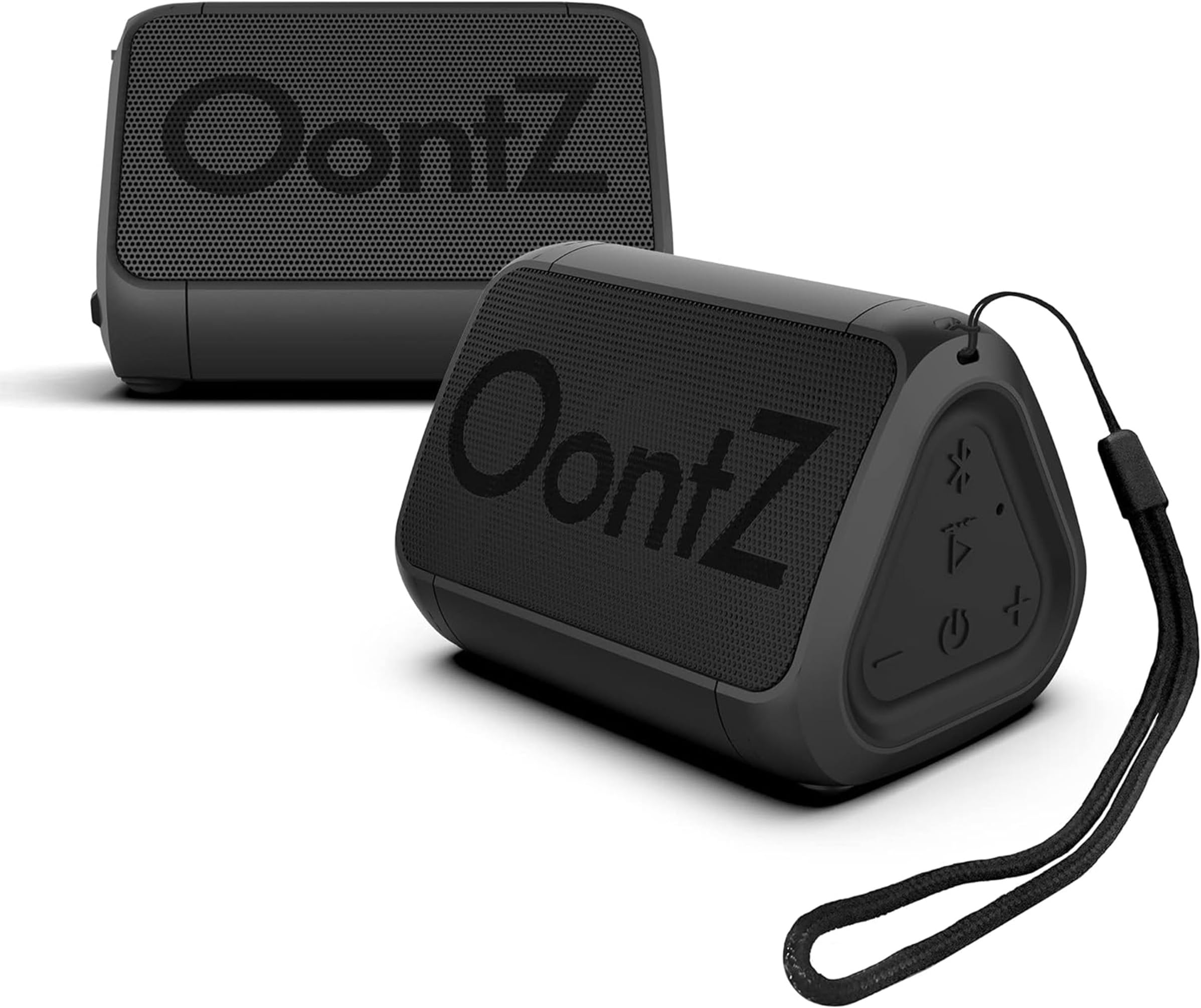 OontZ Solo Bluetooth Speaker - 2 Pack, Surprisingly Loud Volume & Bass, 100 Foot Wireless Range, IPX7, Compact Size Portable Travel Speaker by Cambridge Sound Works (Black)