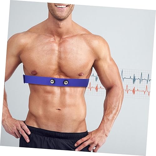 Miniatura 6 de Correa de pecho de nylon de la correa del pecho del reemplazo del monitor de frecuencia cardíaca de las correas rosadas