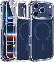 Vista 157 de FNTCASE Funda para iPhone 15 Plus: Fundas magnéticas transparentes para teléfono con protector de pantalla compatible con Magsafe Slim Anti