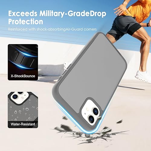 Vista 86 de TENOC Funda para teléfono compatible con iPhone 13 Pro Max, funda transparente a prueba de golpes protectora delgada para 6.7 pulgadas