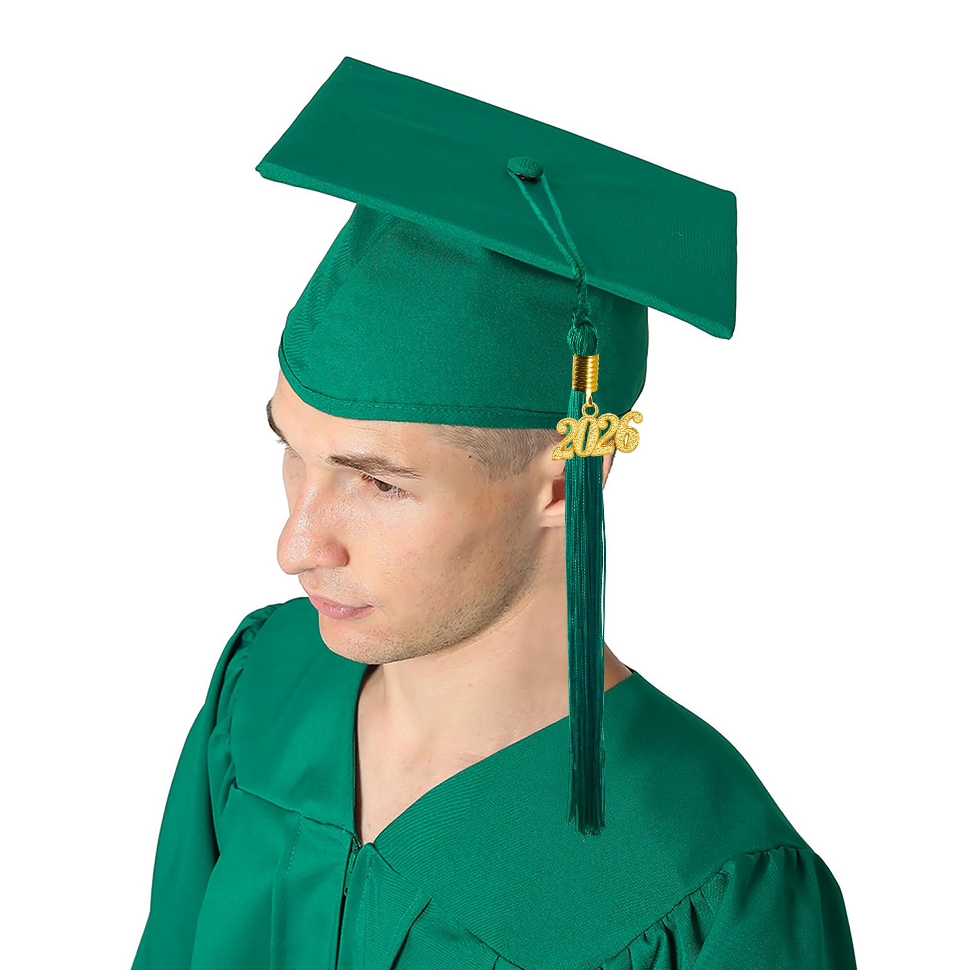 Snapklik.com : GraduationMall Matte Graduation Gown Cap Tassel Set 2026 ...