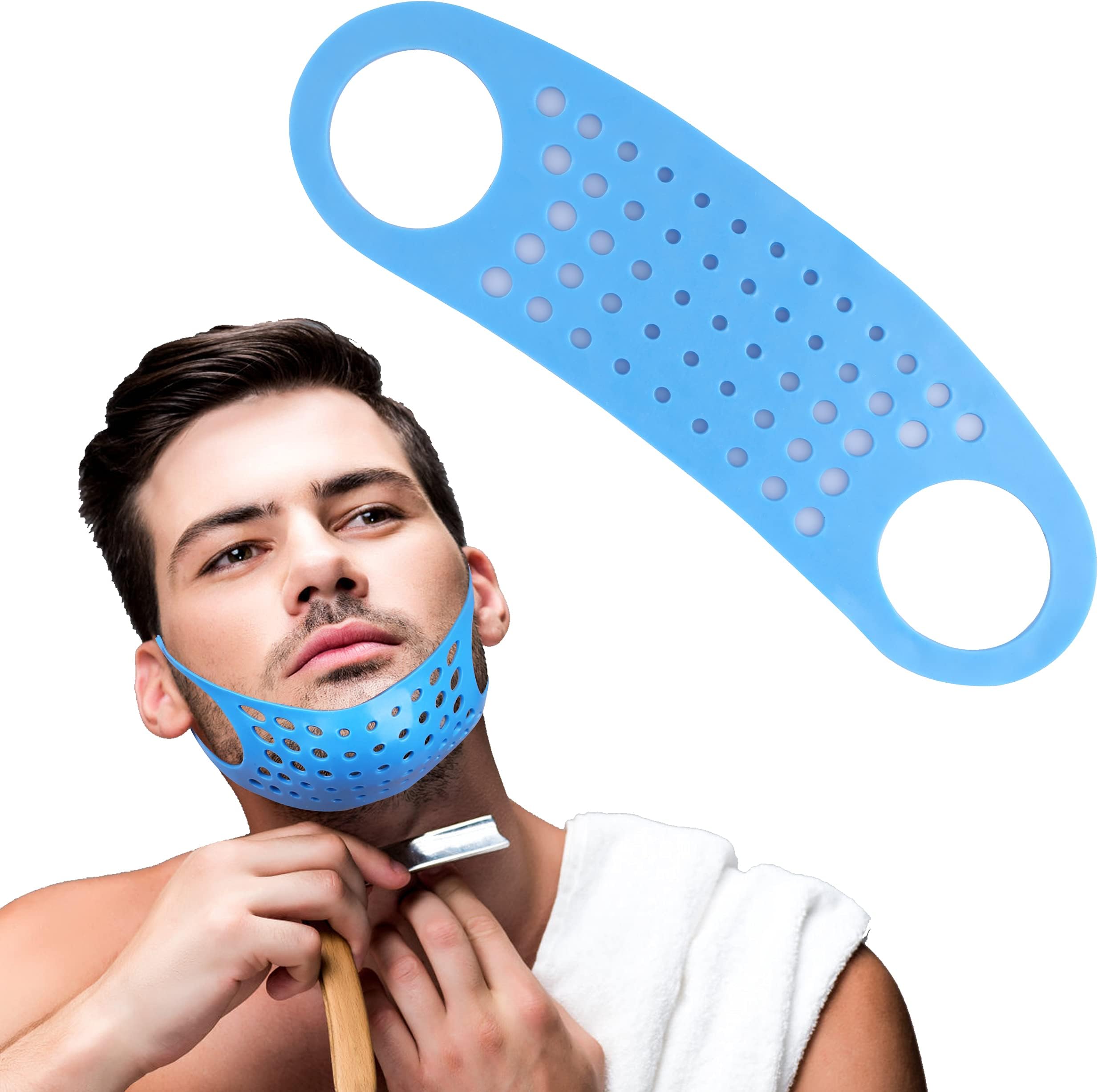 Oken Beard Shaper Neckline Guide Beard Shaping Tool, Mustache Shaver