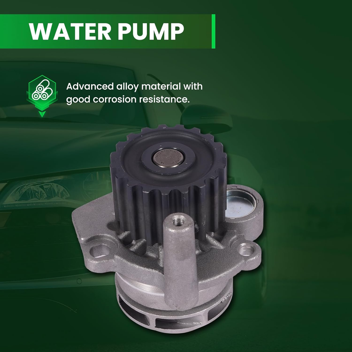 Timing Belt Kit Water Pump fit 2011-2013 for Audi A3 2.0L, 2013-2014 for Volkswagen Beetle 2.0L, 2010-2014 Golf 2.0L, 2008-2014 Jetta 2.0L