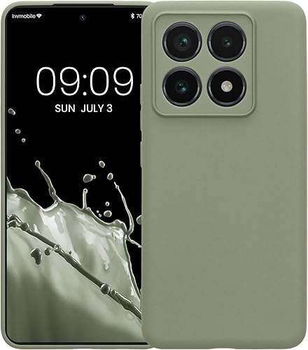 Vista 488 de kwmobile Funda compatible con Xiaomi Redmi Note 11 / Note 11S - Funda protectora de silicona TPU suave y delgada - Azul Báltico Azul (Baltic Blue)