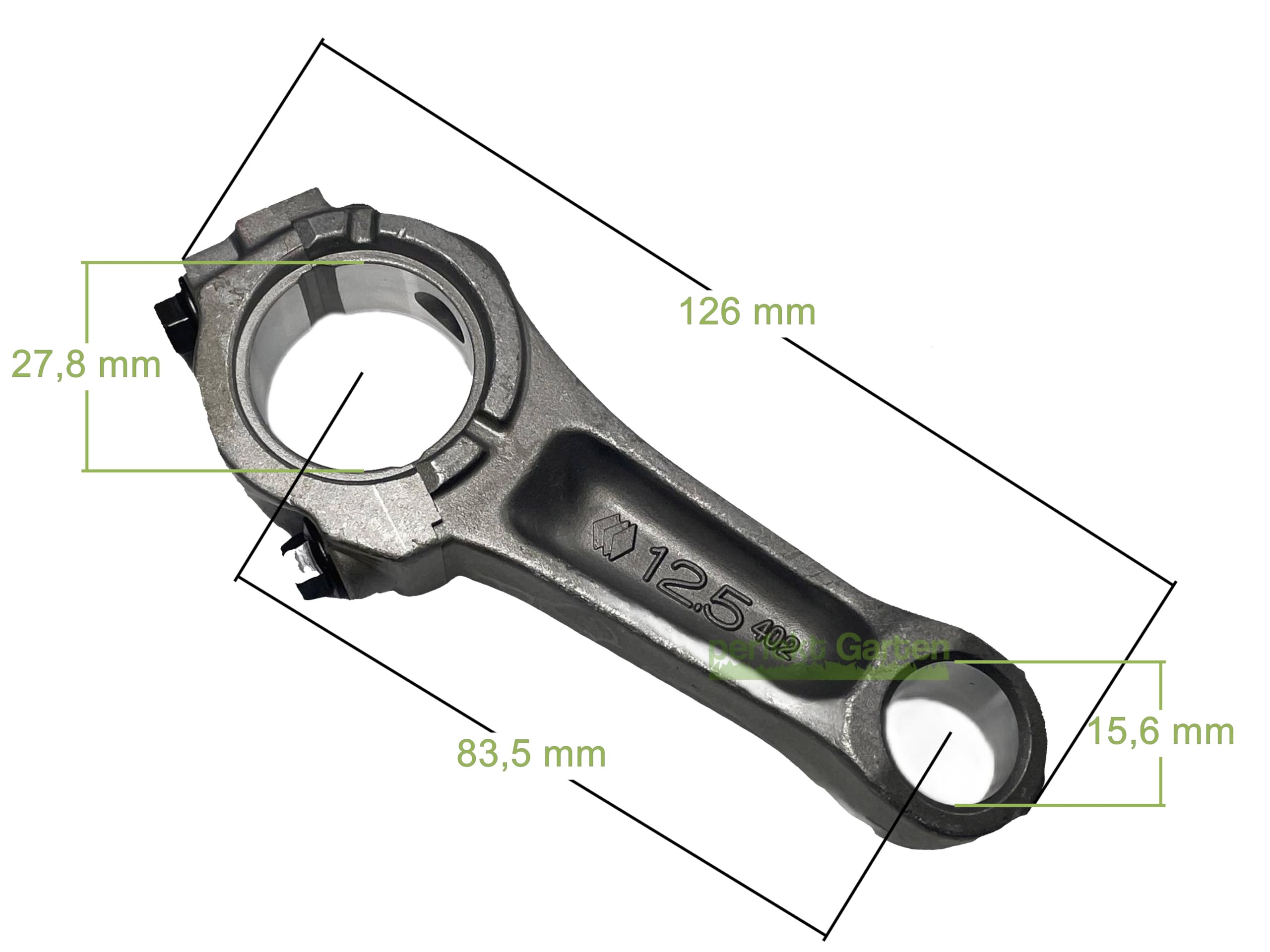 Biella compatibile con motore Briggs & Stratton B&S 6,5 CV 120402 120432 12C400 12D100 121252
