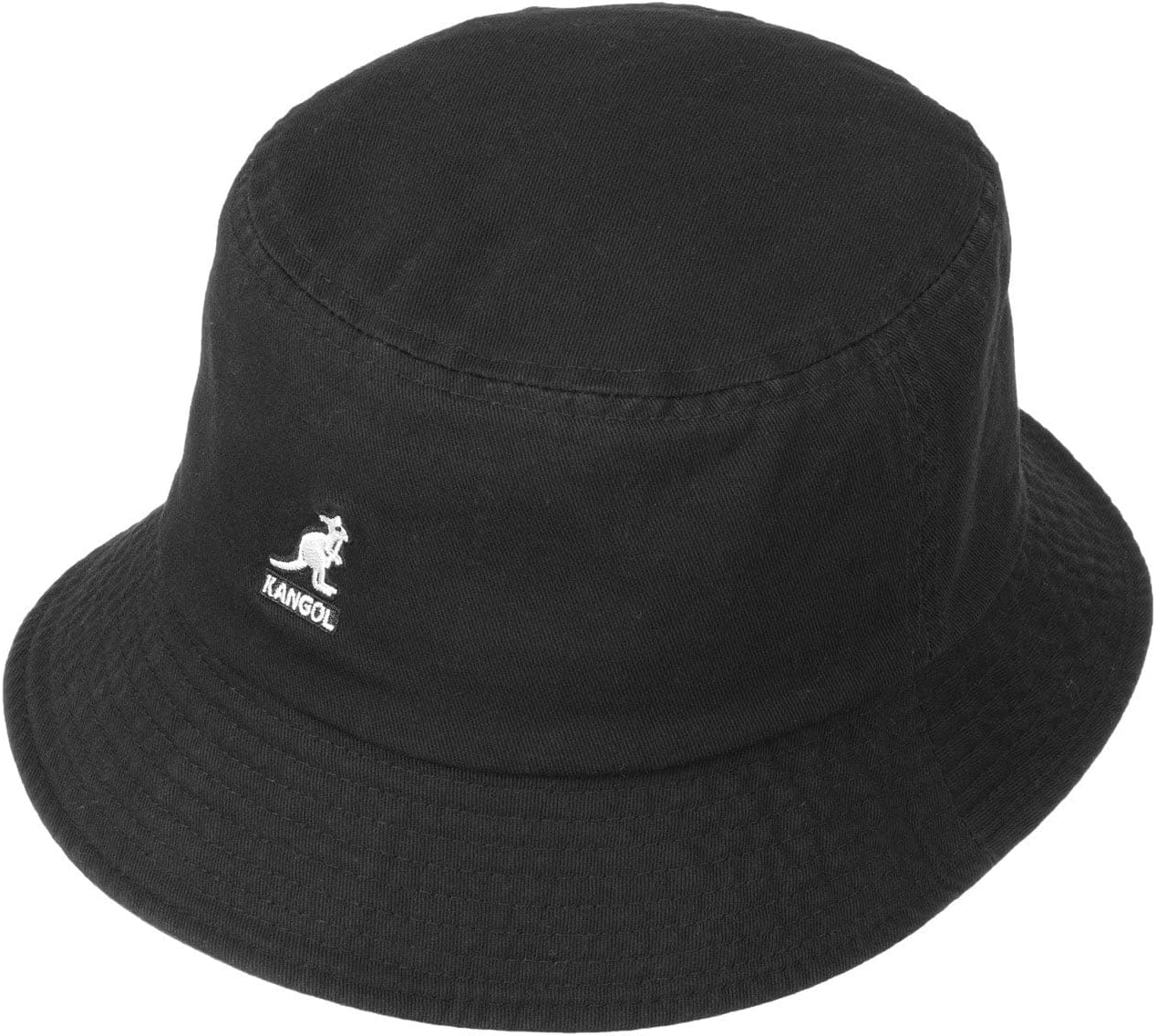 Kangol Washed Bucket Hat - Marine Teal/XL - Image 2