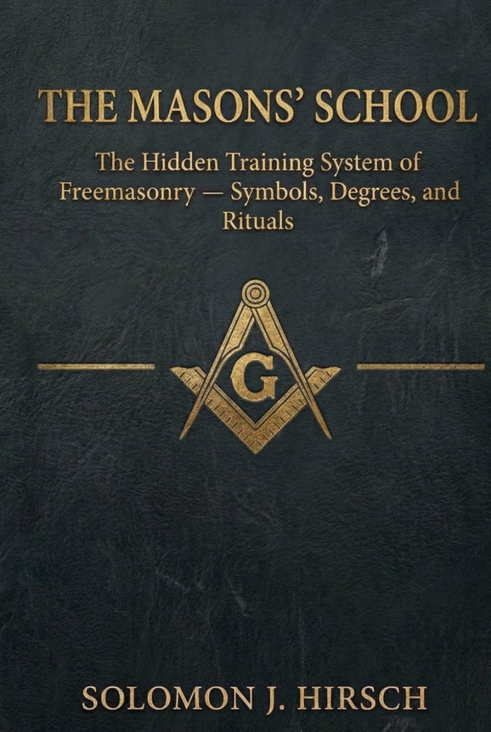 The Masons' School: The Hidden Training System of Freemasonry — Symbols, Degrees, and Rituals