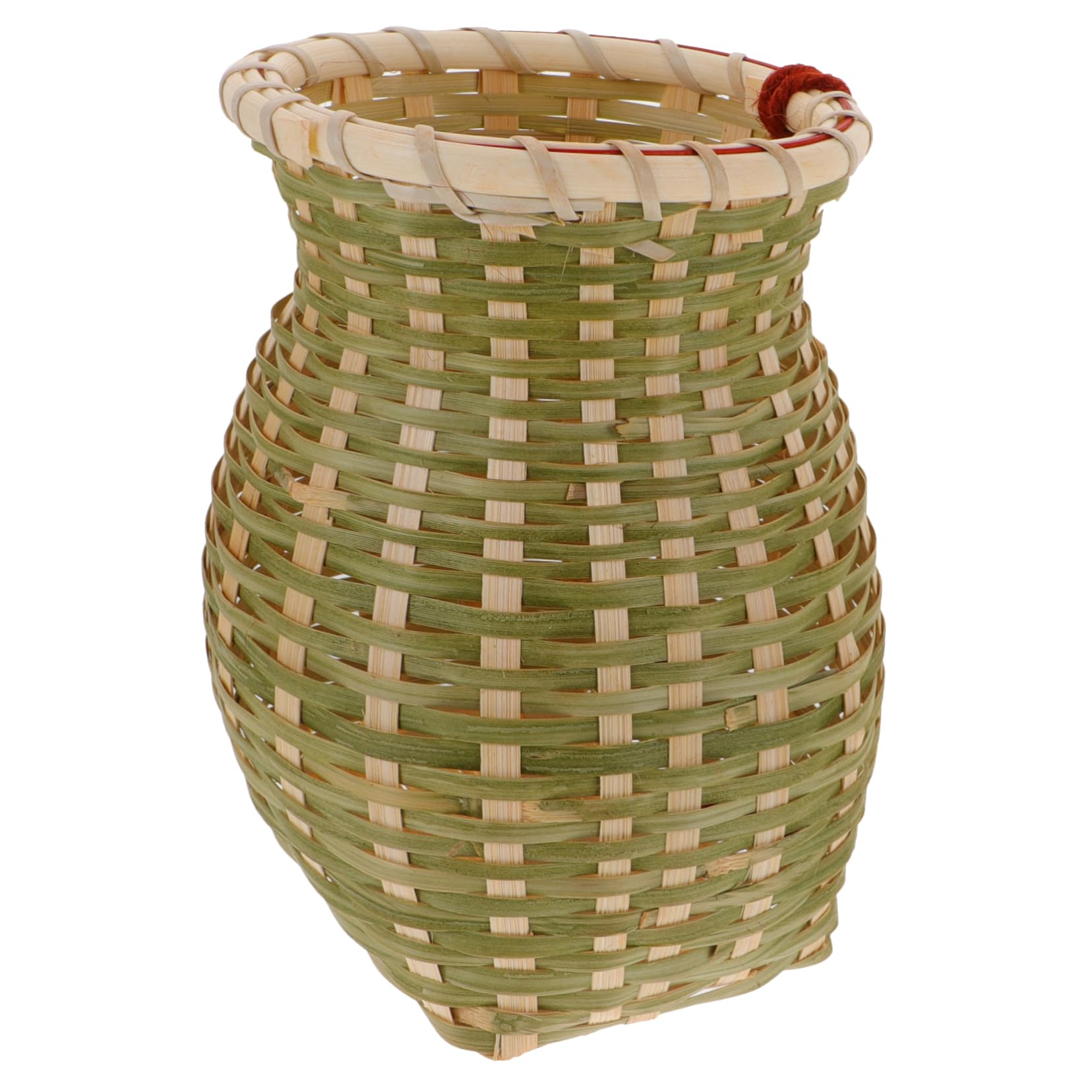 VANZACK 3pcs Sturdy Bamboo Basket for Boys and Girls Hand Woven Toy Baskets Storage Home Decor Boys and Girls Performance Prop